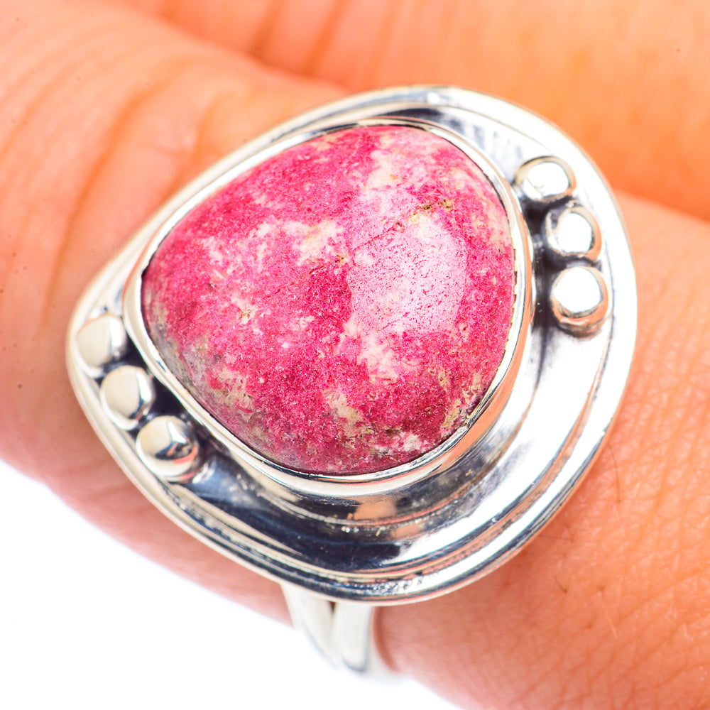 Thulite Rings handcrafted by Ana Silver Co - RING71942