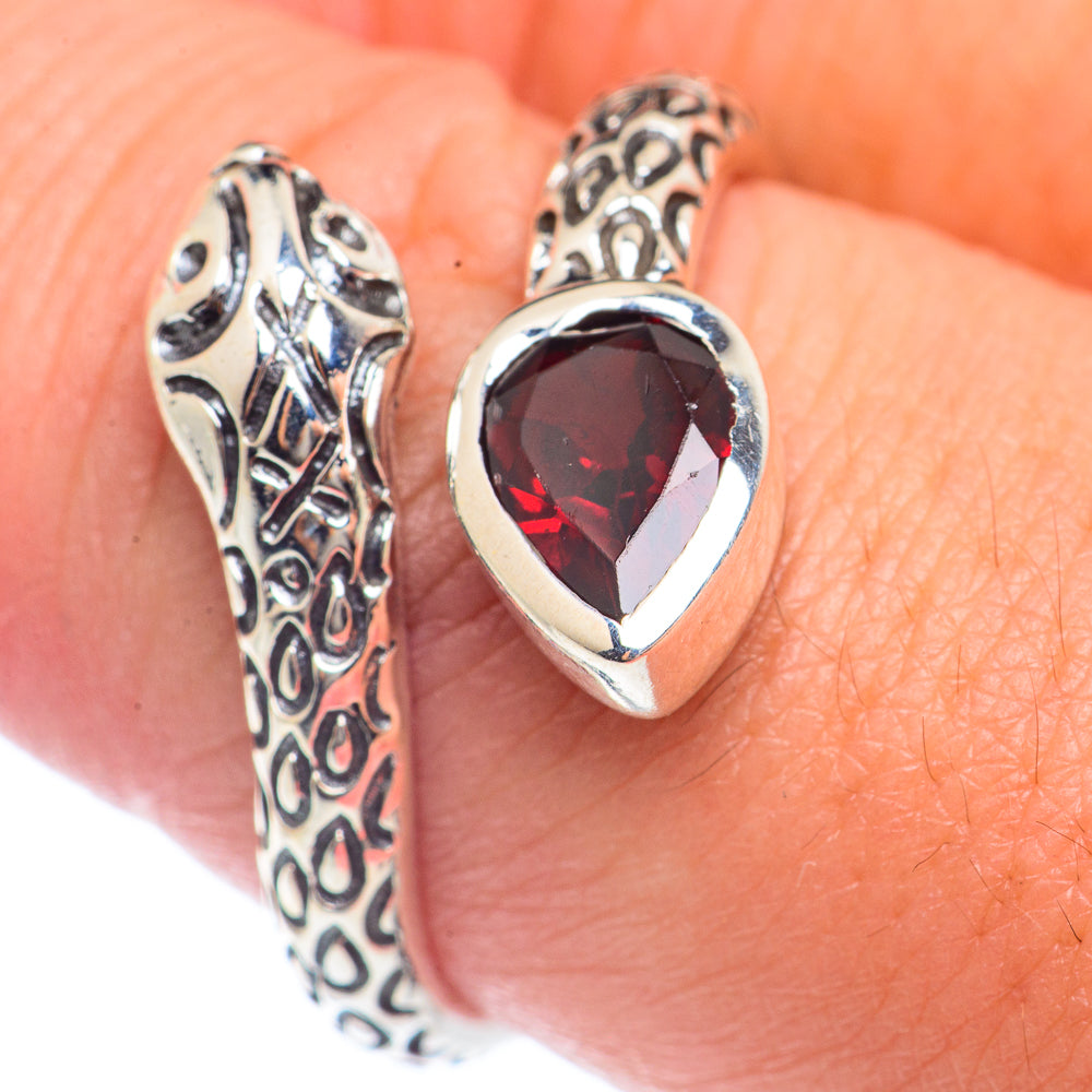 Garnet Rings handcrafted by Ana Silver Co - RING71947