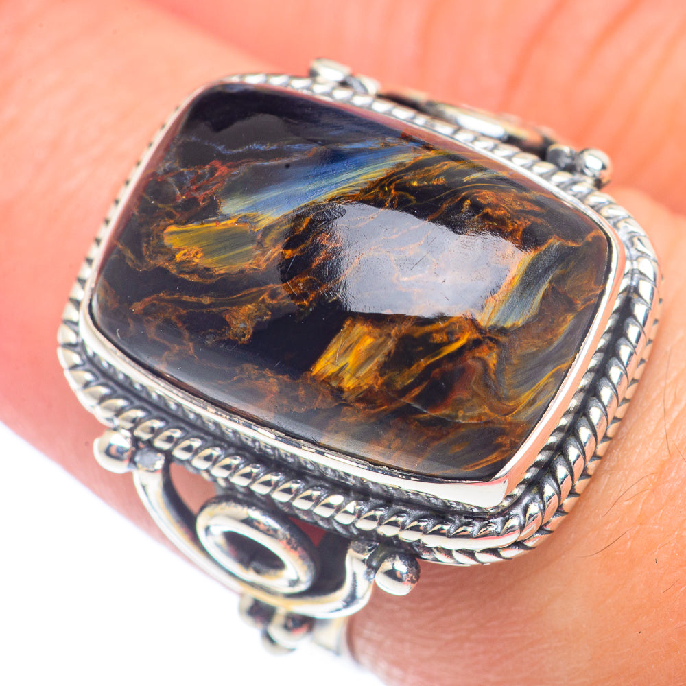 Pietersite Rings handcrafted by Ana Silver Co - RING71953