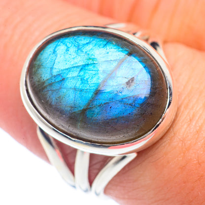Labradorite Rings handcrafted by Ana Silver Co - RING71961
