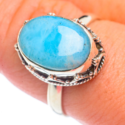 Larimar Rings handcrafted by Ana Silver Co - RING71965