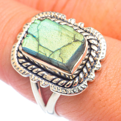 Labradorite Rings handcrafted by Ana Silver Co - RING71967