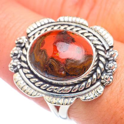 Mahogany Obsidian Rings handcrafted by Ana Silver Co - RING71972