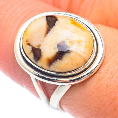 Peanut Wood Jasper Rings handcrafted by Ana Silver Co - RING71974