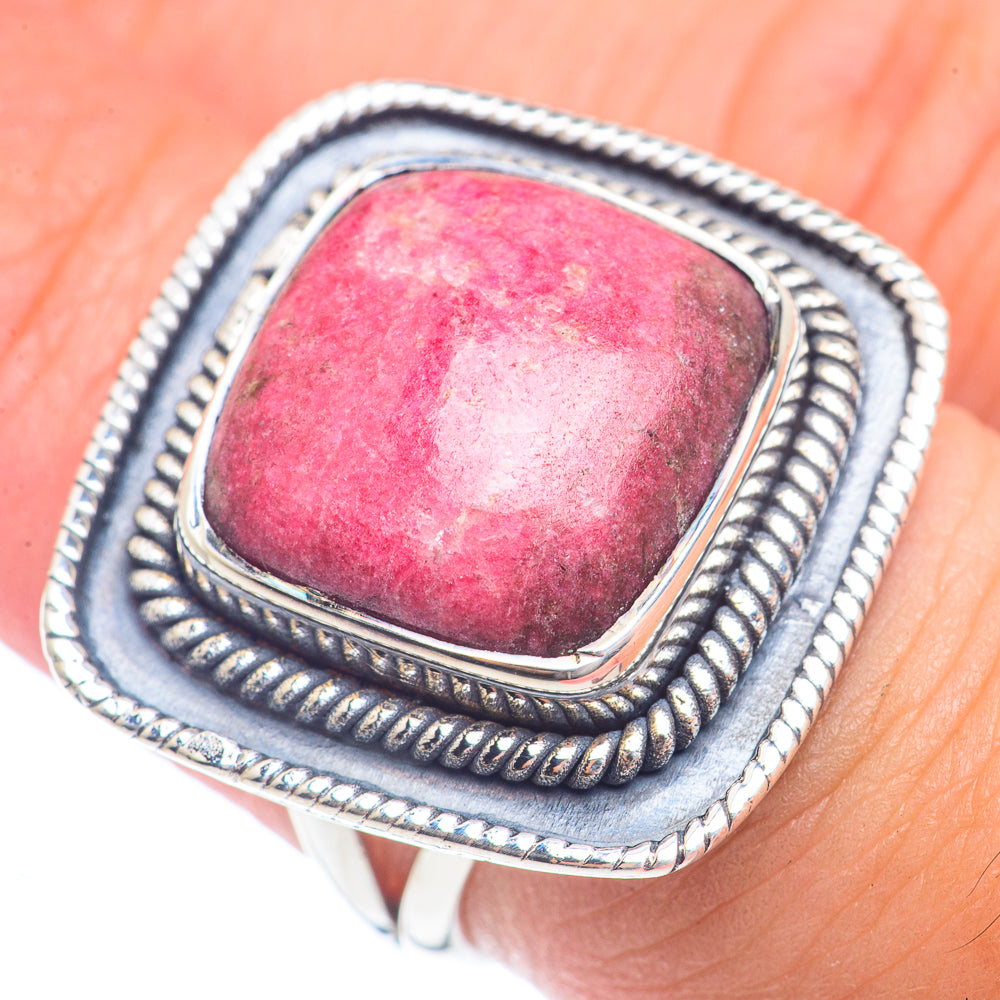 Thulite Rings handcrafted by Ana Silver Co - RING71977