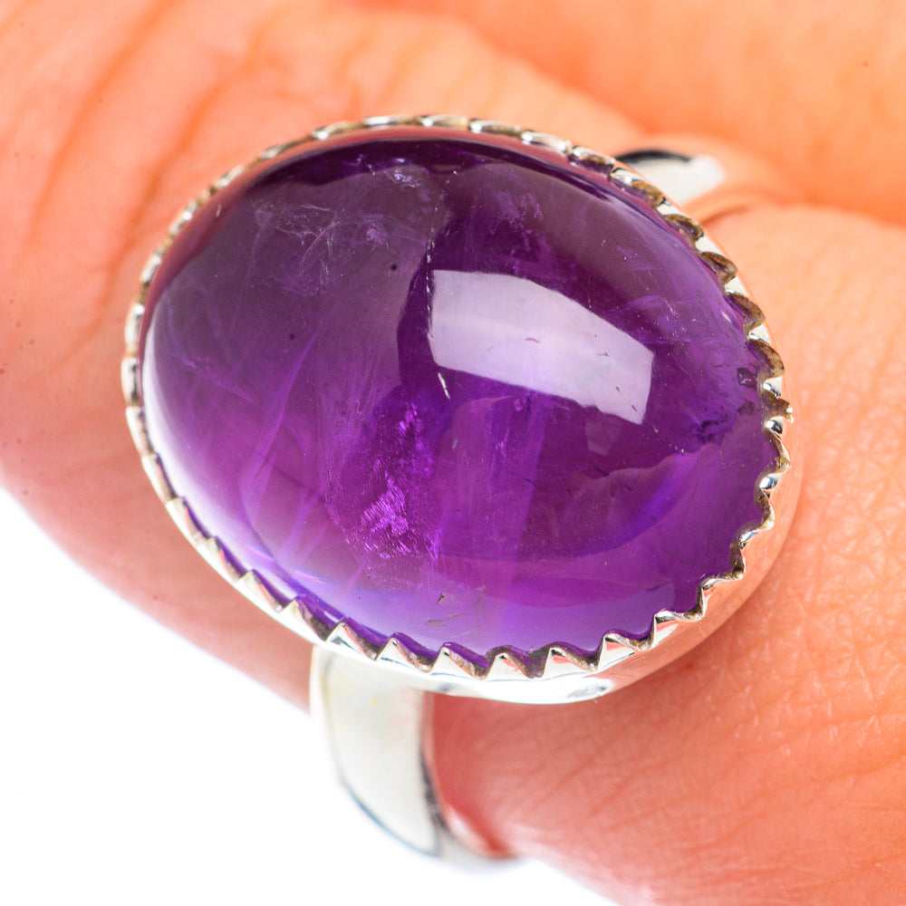 Amethyst Rings handcrafted by Ana Silver Co - RING71983