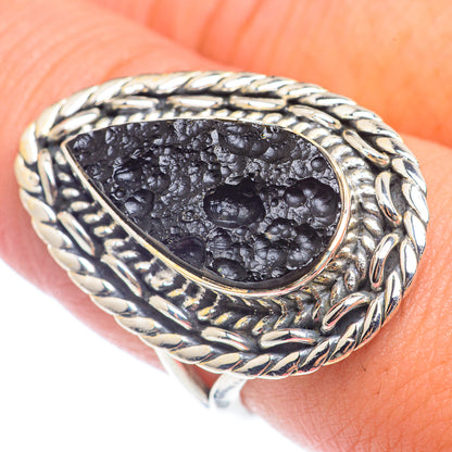 Tektite Rings handcrafted by Ana Silver Co - RING71986