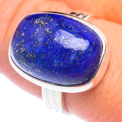 Lapis Lazuli Rings handcrafted by Ana Silver Co - RING71998