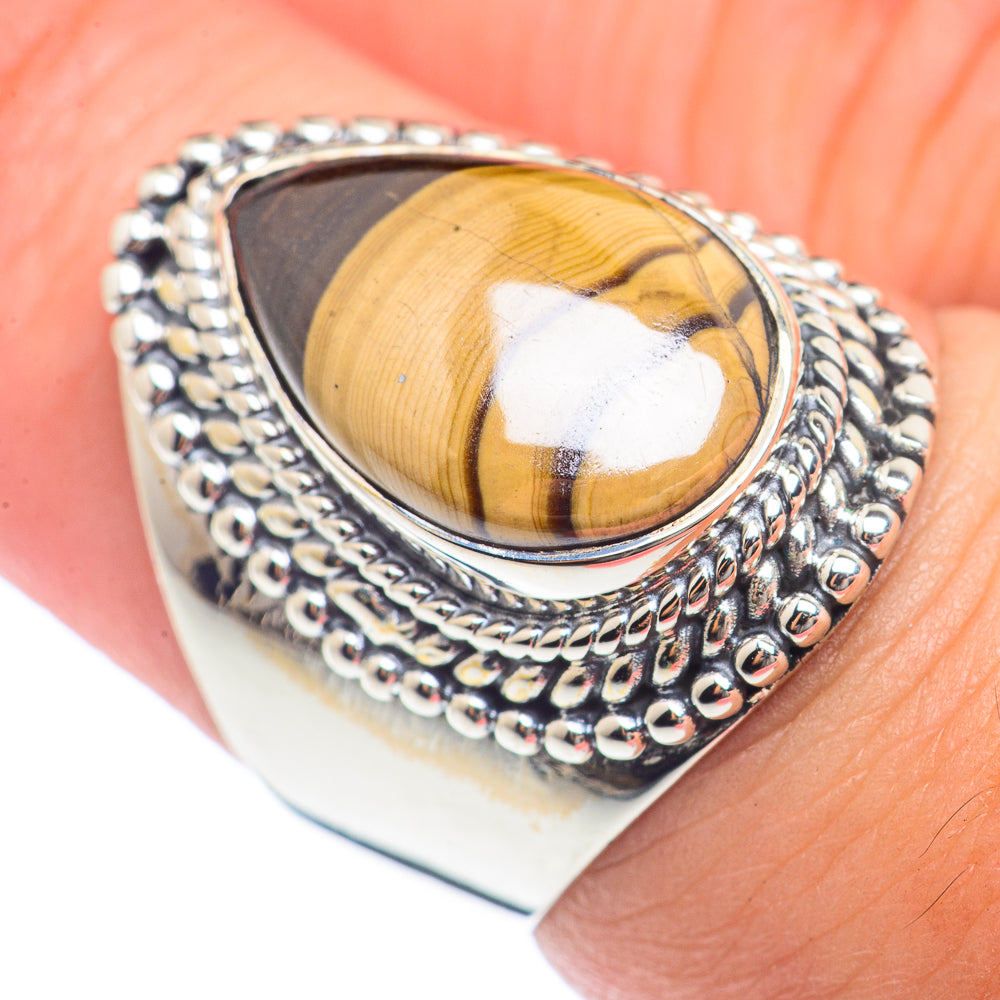 Schalenblende Rings handcrafted by Ana Silver Co - RING72009