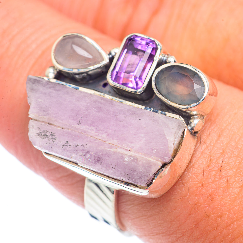 Kunzite Rings handcrafted by Ana Silver Co - RING72014