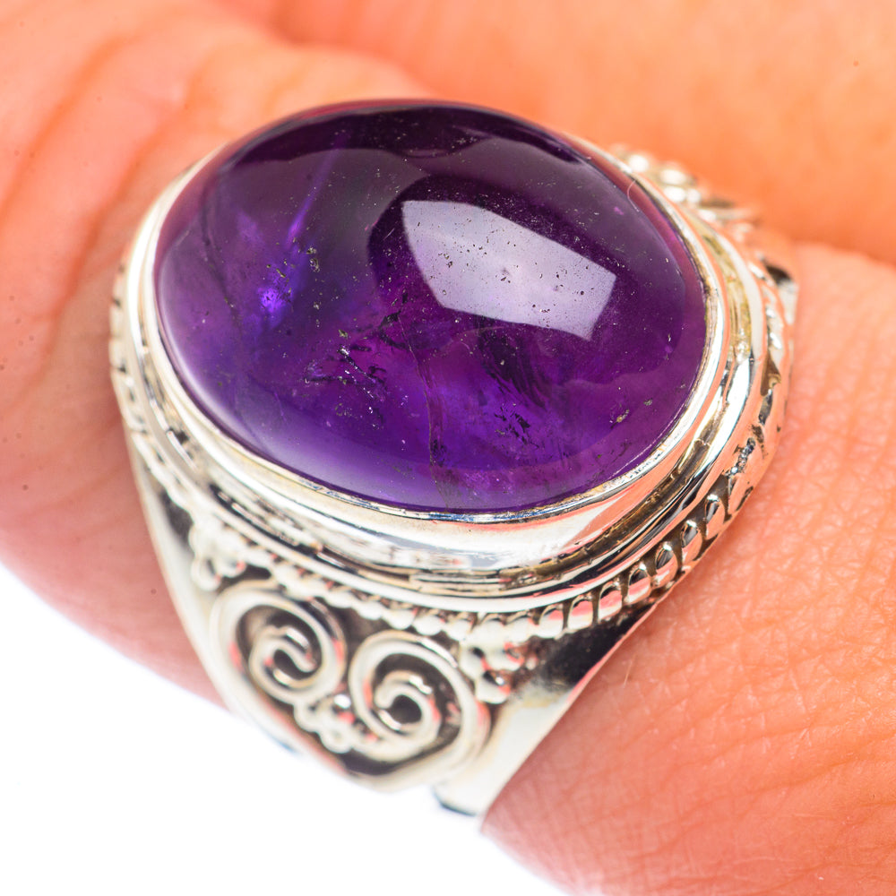 Amethyst Rings handcrafted by Ana Silver Co - RING72018