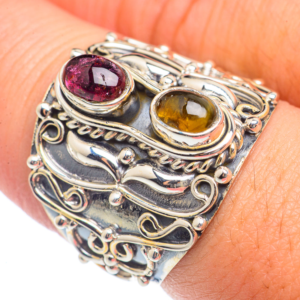 Garnet Rings handcrafted by Ana Silver Co - RING72030