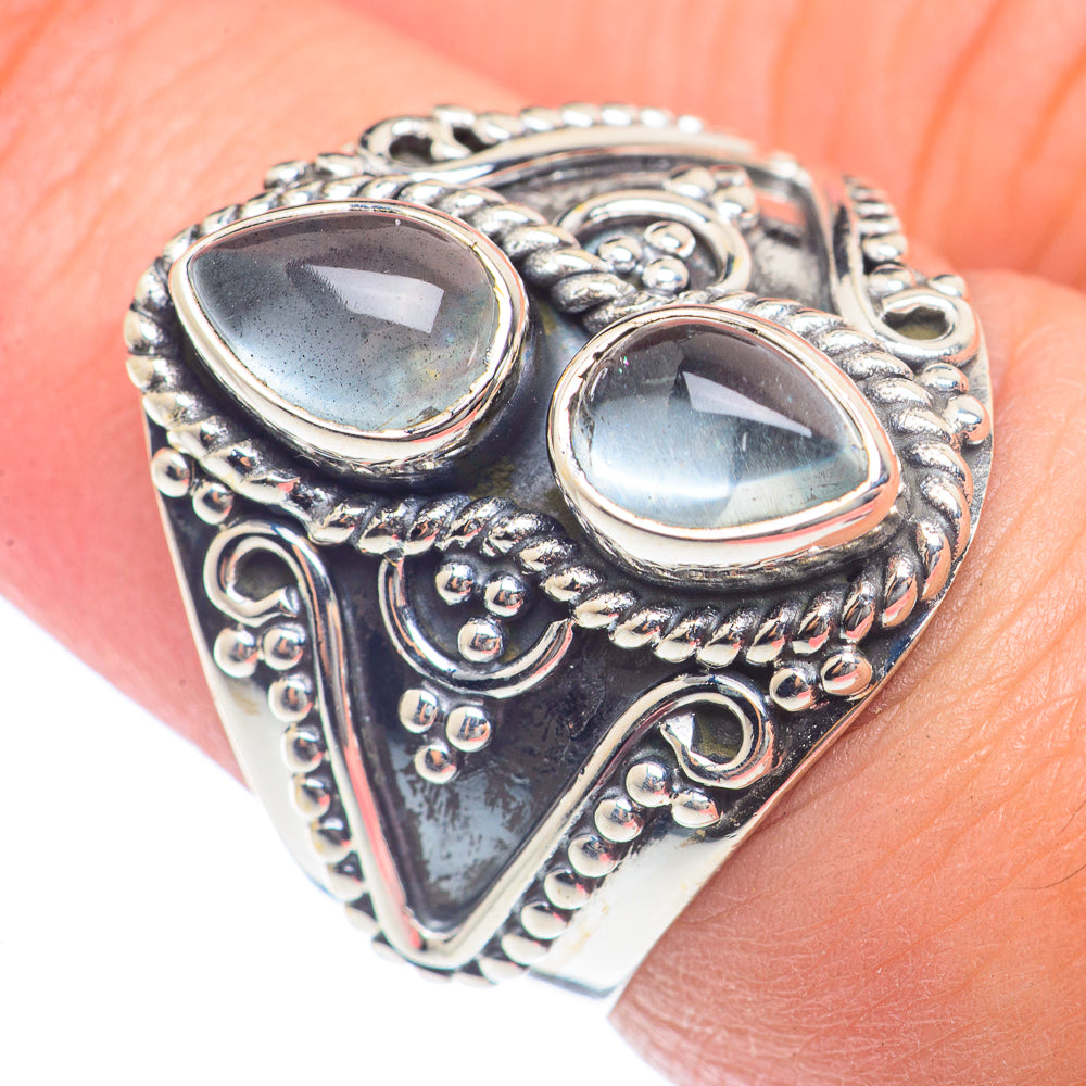 Aquamarine Rings handcrafted by Ana Silver Co - RING72036