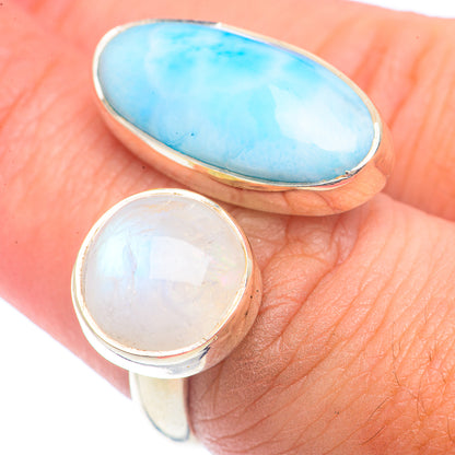 Larimar Rings handcrafted by Ana Silver Co - RING72038