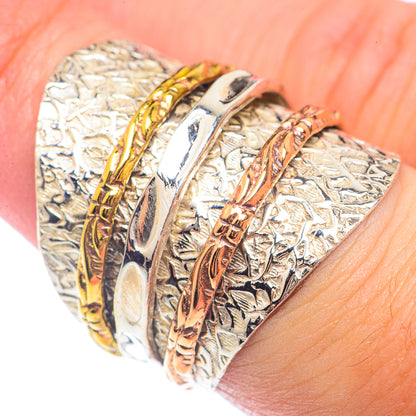 Meditation Spinner Rings handcrafted by Ana Silver Co - RING72074