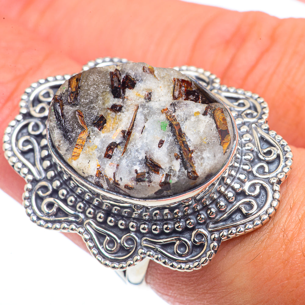 Astrophyllite Rings handcrafted by Ana Silver Co - RING72095
