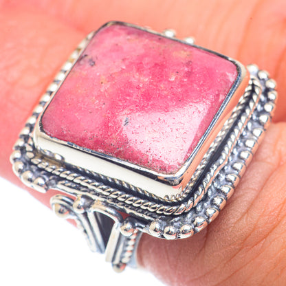 Rhodochrosite Rings handcrafted by Ana Silver Co - RING72102