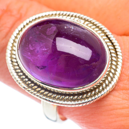 Amethyst Rings handcrafted by Ana Silver Co - RING72110