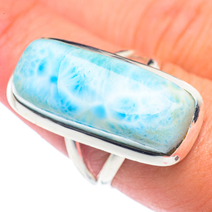 Larimar Rings handcrafted by Ana Silver Co - RING72123