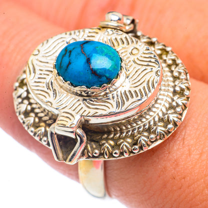 Tibetan Turquoise Rings handcrafted by Ana Silver Co - RING72127