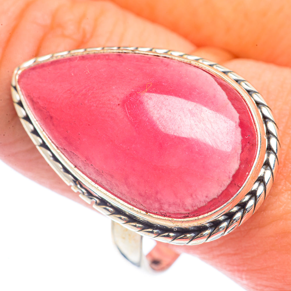 Rhodochrosite Rings handcrafted by Ana Silver Co - RING72135