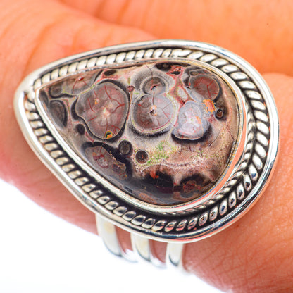 Poppy Jasper Rings handcrafted by Ana Silver Co - RING72149
