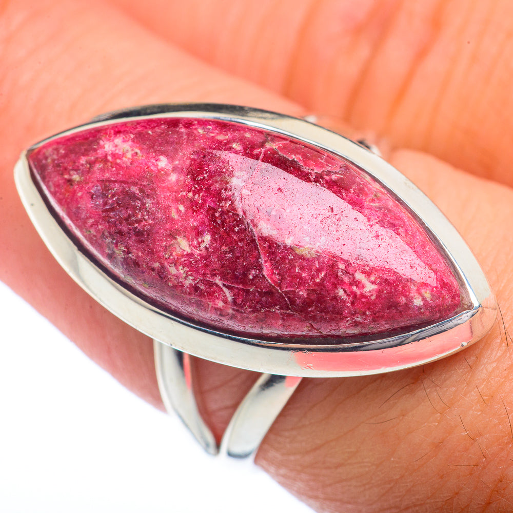 Thulite Rings handcrafted by Ana Silver Co - RING72157