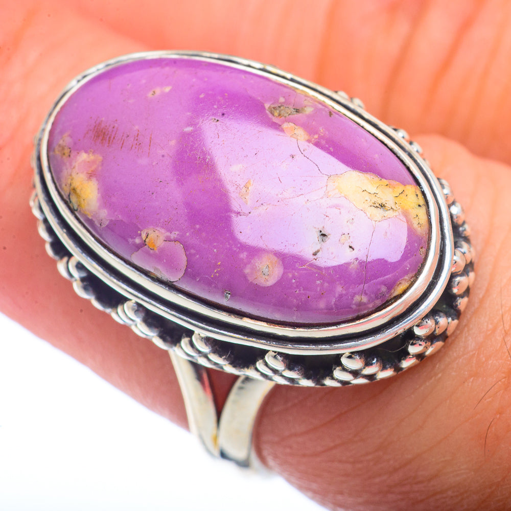 Phosphosiderite Rings handcrafted by Ana Silver Co - RING72164