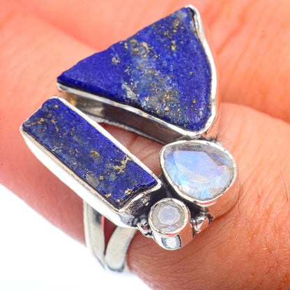 Lapis Lazuli Rings handcrafted by Ana Silver Co - RING72182