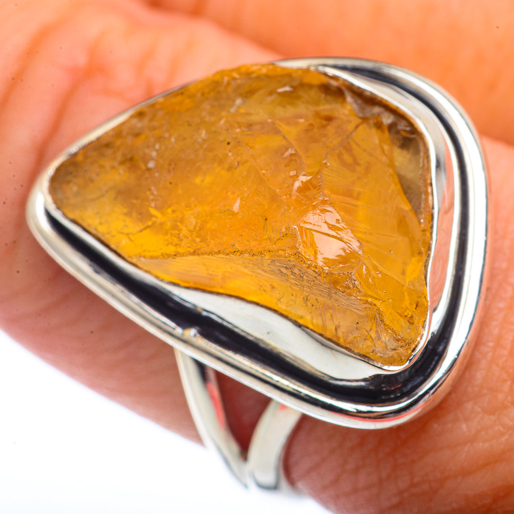 Citrine Rings handcrafted by Ana Silver Co - RING72197