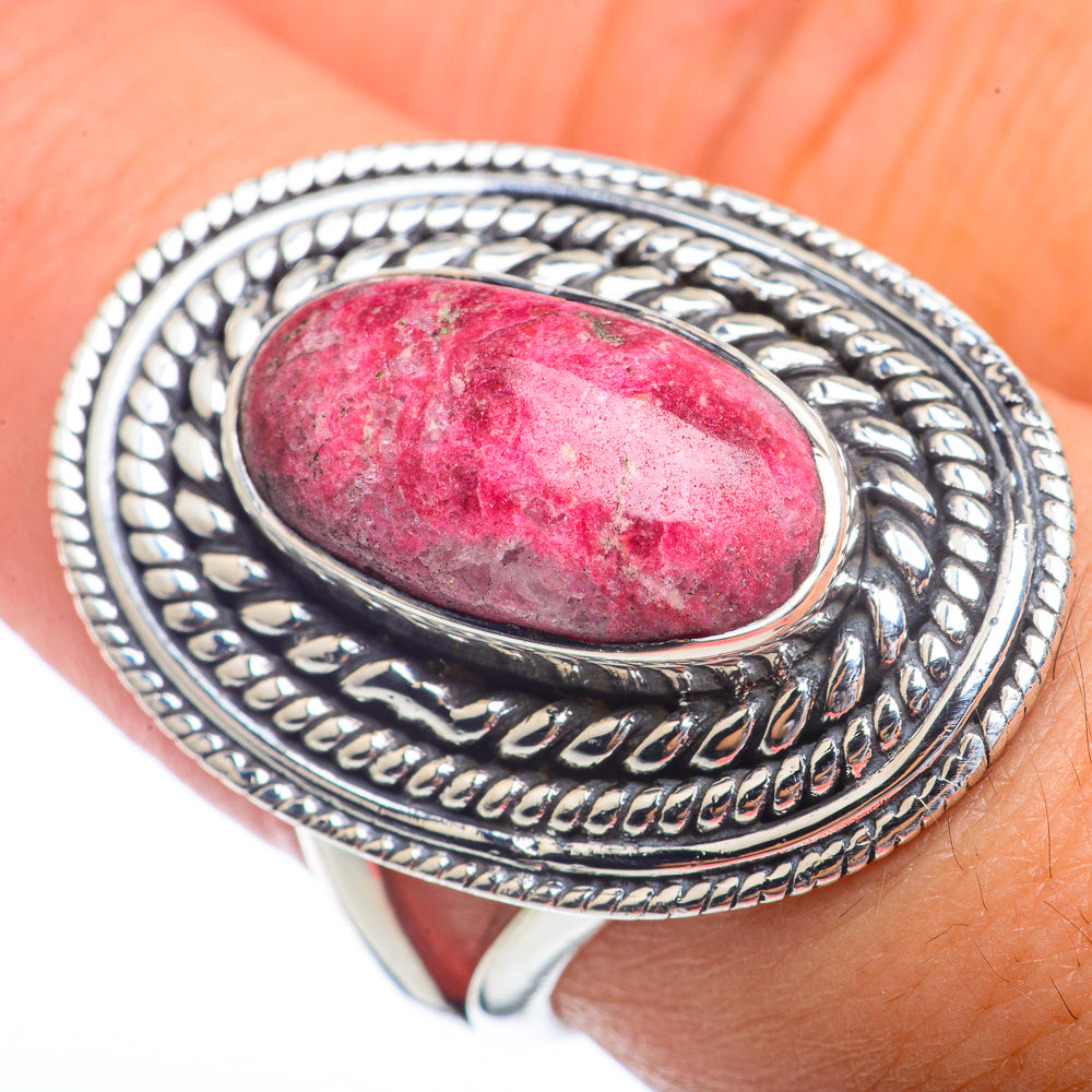 Thulite Rings handcrafted by Ana Silver Co - RING72201