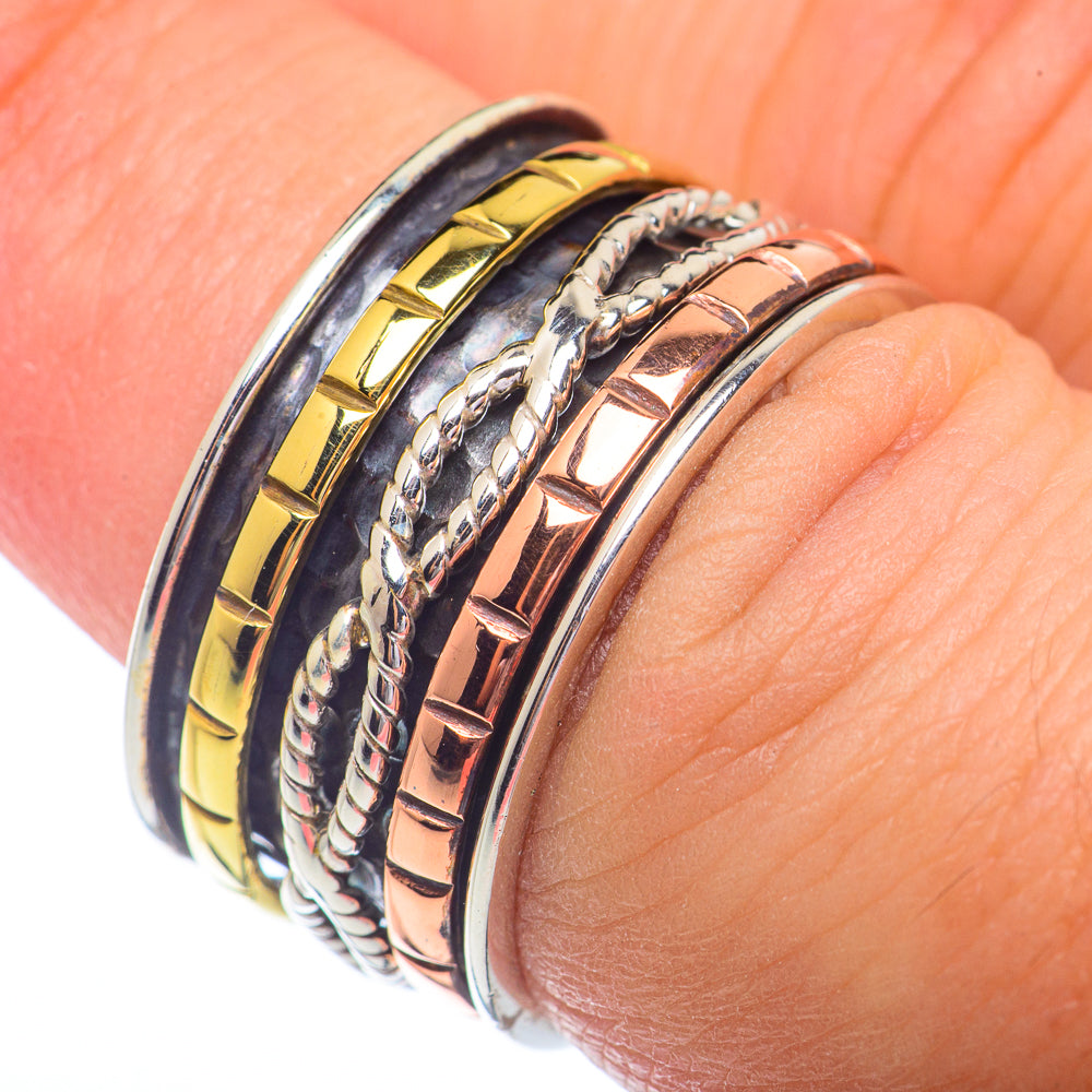 Meditation Spinner Rings handcrafted by Ana Silver Co - RING72209