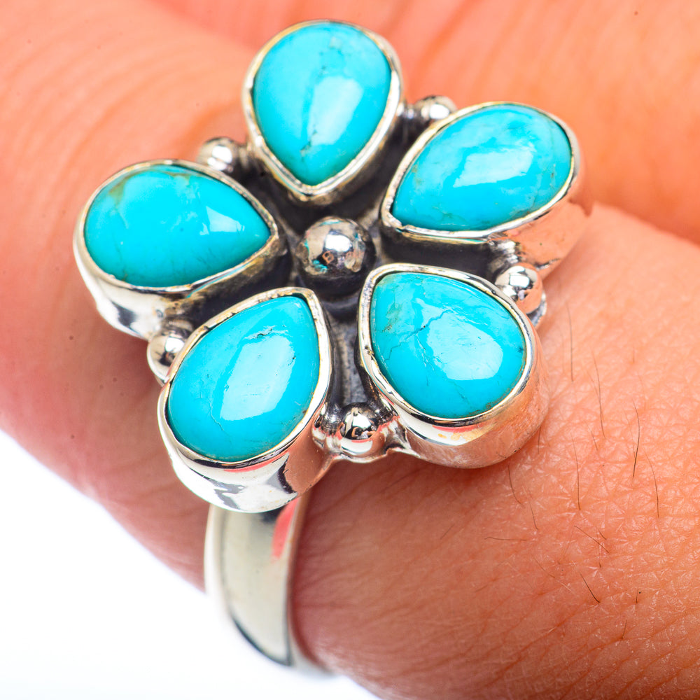 Larimar Rings handcrafted by Ana Silver Co - RING72227