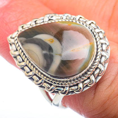 Willow Creek Jasper Rings handcrafted by Ana Silver Co - RING72234