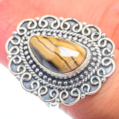 Schalenblende Rings handcrafted by Ana Silver Co - RING72237