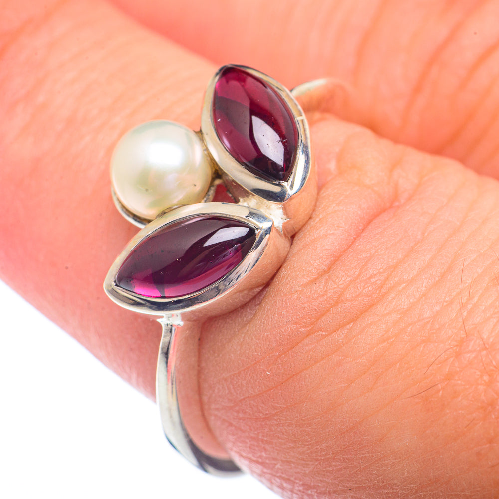 Garnet Rings handcrafted by Ana Silver Co - RING72245