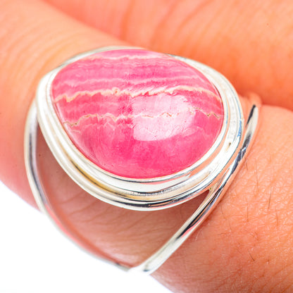 Rhodochrosite Rings handcrafted by Ana Silver Co - RING72281