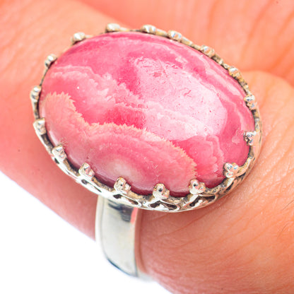 Rhodochrosite Rings handcrafted by Ana Silver Co - RING72283