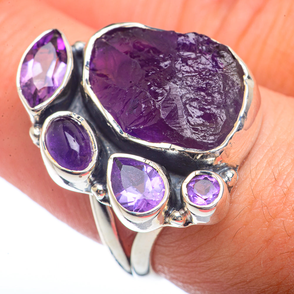 Amethyst Rings handcrafted by Ana Silver Co - RING72287