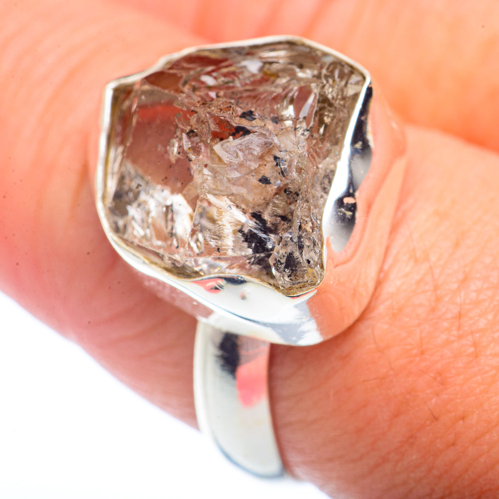 Herkimer Diamond Rings handcrafted by Ana Silver Co - RING72299