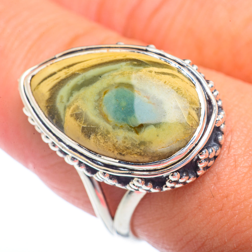 Willow Creek Jasper Rings handcrafted by Ana Silver Co - RING72319