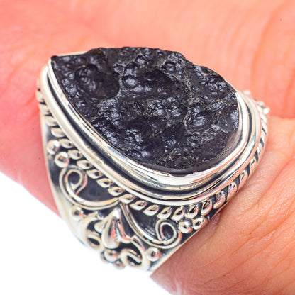 Tektite Rings handcrafted by Ana Silver Co - RING72334