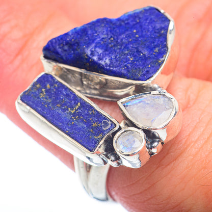 Lapis Lazuli Rings handcrafted by Ana Silver Co - RING72344