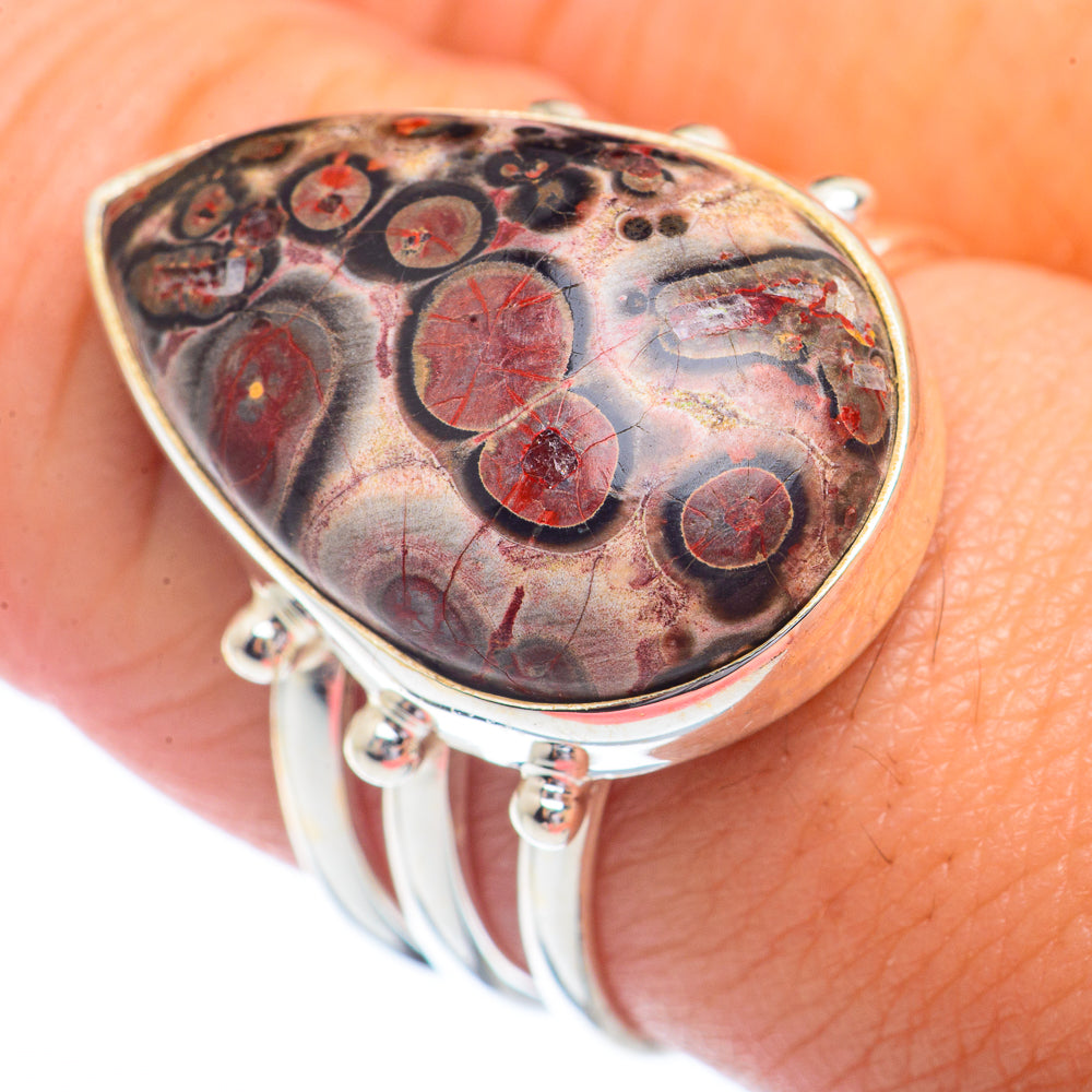 Poppy Jasper Rings handcrafted by Ana Silver Co - RING72356