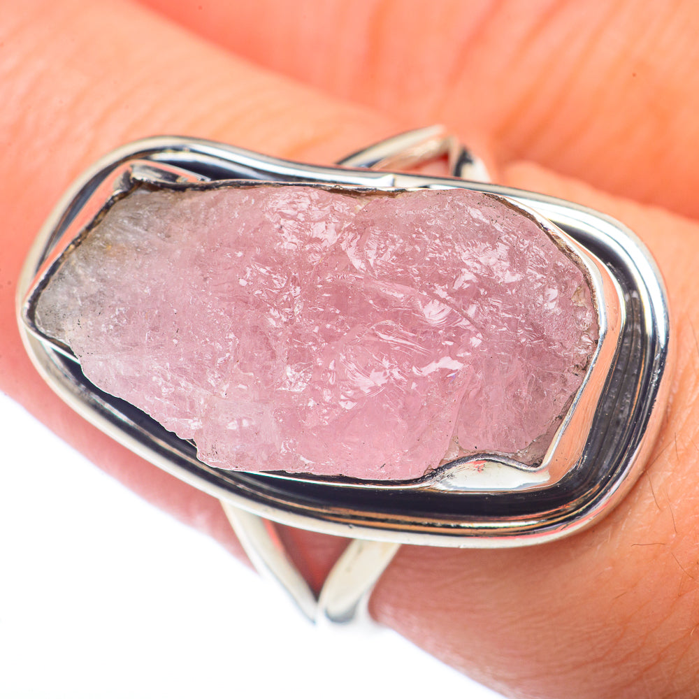 Rose Quartz Rings handcrafted by Ana Silver Co - RING72362