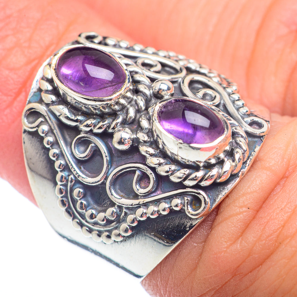 Amethyst Rings handcrafted by Ana Silver Co - RING72367