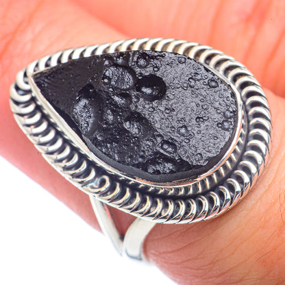 Tektite Rings handcrafted by Ana Silver Co - RING72370