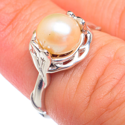 Cultured Pearl Rings handcrafted by Ana Silver Co - RING72372