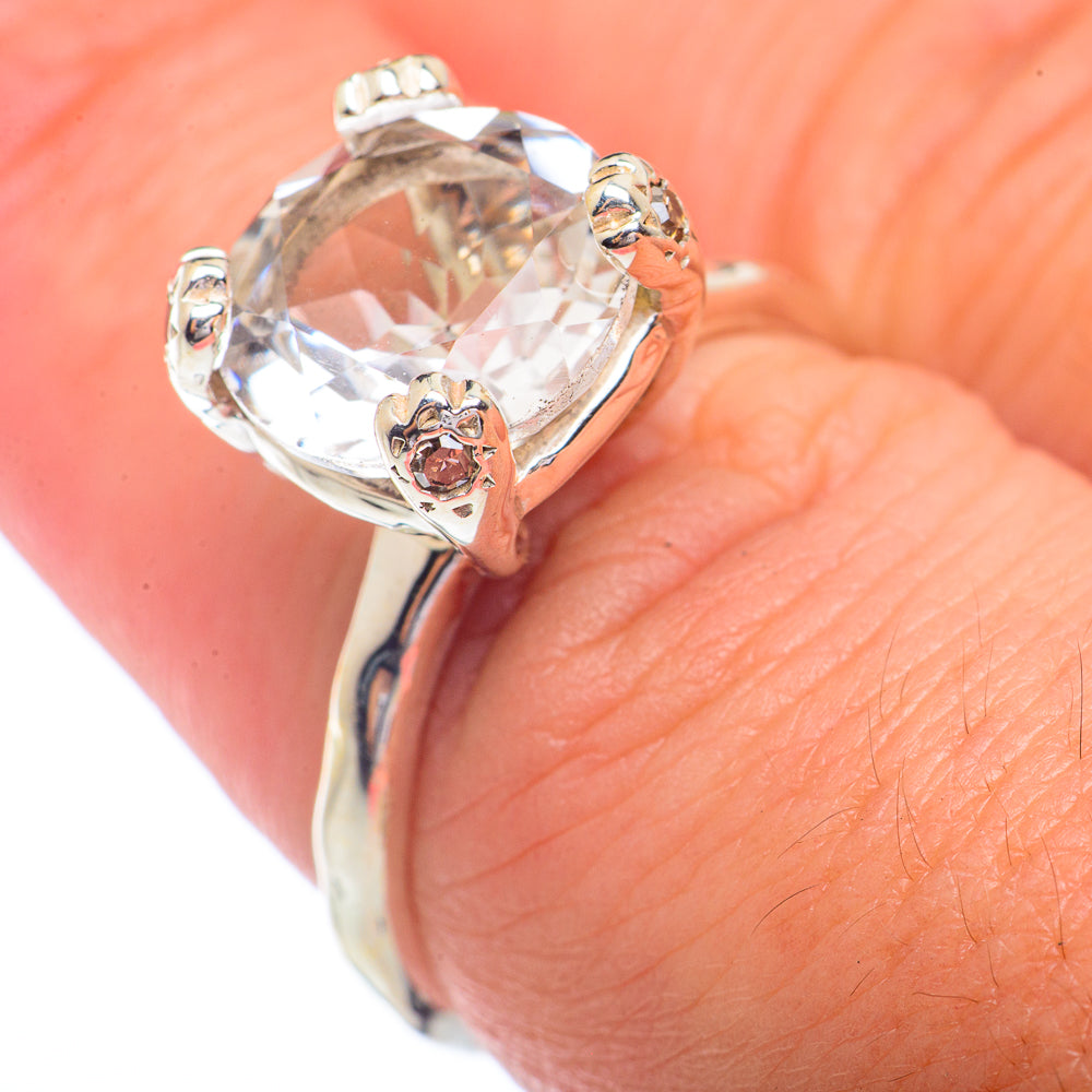 White Quartz Rings handcrafted by Ana Silver Co - RING72373