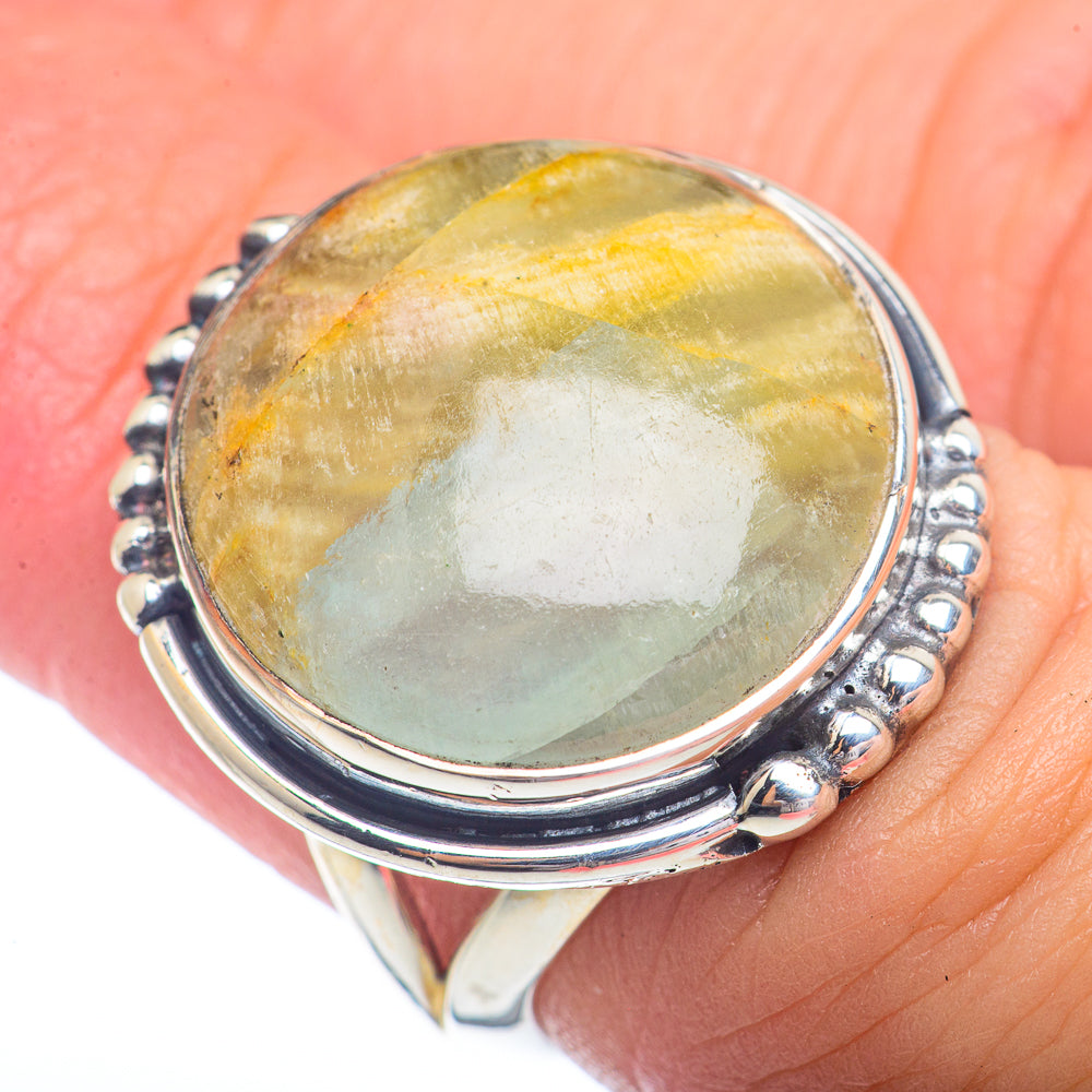 Peruvian Opal Rings handcrafted by Ana Silver Co - RING72379